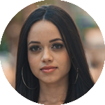 Retrato de Thuany Santos